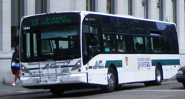 AC Transit Van Hool A330 1044